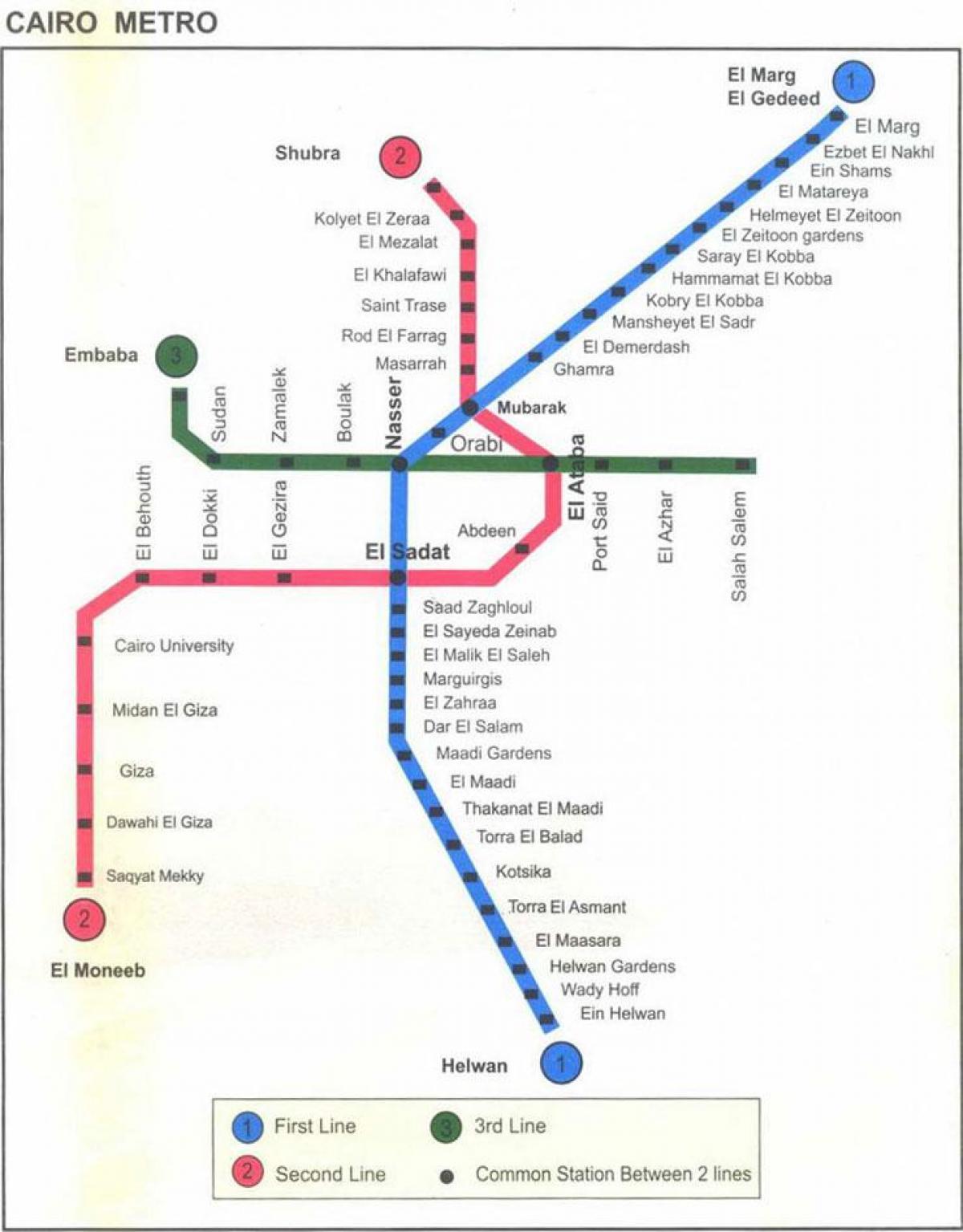 kairoko metroa mapa