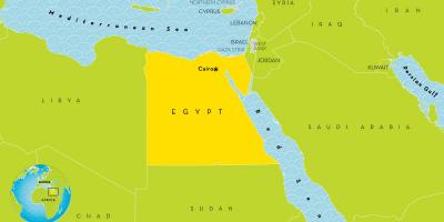 Hiriburua hiria egipto mapa