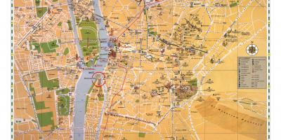 Kairoko turismo-erakargarri mapa