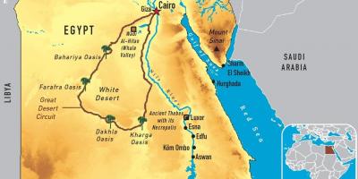 Kairoko mapa munduarekin