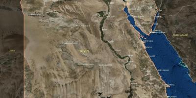 Mapa satelite cairo